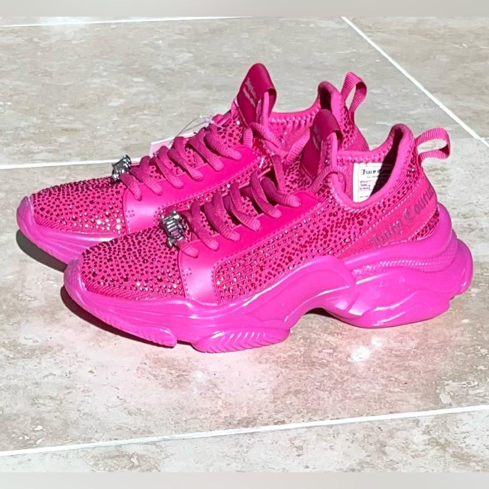 Juicy Couture Adana Sneakers Fuschia / Hot pink / Barbie Core
